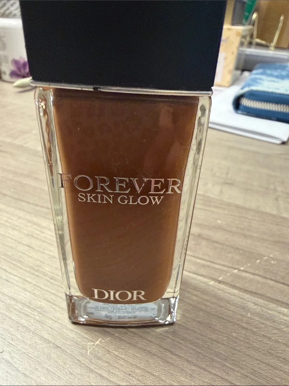 Dior Forever Skin Glow Foundation - Warm Deep Brown. NWOT
